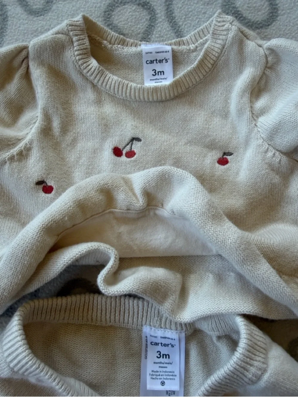 Carter’s Cherry Short Set